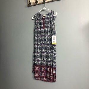 NWT beachlunchlounge Antique Claret Dress Medium